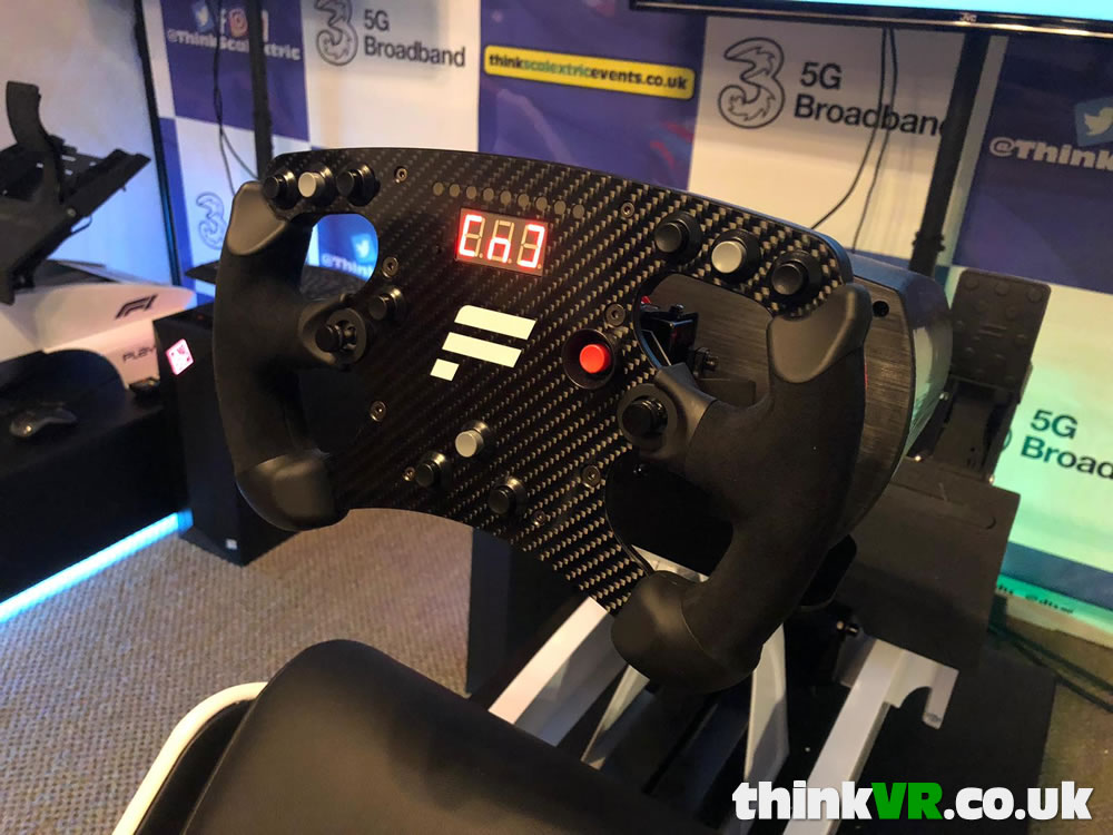 Exhibitions VR Racing Simulator Hire Fanatec